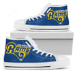 Los Angeles Rams High Top Shoes