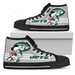 New York Jets Nfl Football High Top Shoes