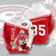 Nfl San Francisco 49ers 3D All Over Print Hoodie, Zip-up Hoodie