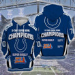 Indianapolis Colts 3D All Over Print Hoodie, Zip-up Hoodie