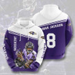 Sports American Football Nfl Baltimore Ravens 3D All Over Print Hoodie, Zip-up Hoodie