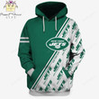 New York Jets Many Logo 3D All Over Print Hoodie, Zip-up Hoodie