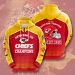 Kansas City Chiefs 3D All Over Print Hoodie, Zip-up Hoodie