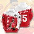 Houston Rockets Clint Capela 3D All Over Print Hoodie, Zip-up Hoodie