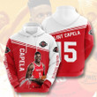 Sports Basketball Nba Houston Rockets Clint Capela 3D All Over Print Hoodie, Zip-up Hoodie