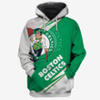 Nba - Boston Celtics 3d Hoodie Style 04