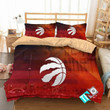 Nba Toronto Raptors 3d Logo Basketball Bedding Set (Duvet Cover & Pillow Cases)