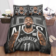 Brooklyn Nets Proud Kyrie Irving Picture Bed Sheet Spread Comforter Duvet Cover Bedding Sets