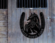 Horse Farm Metal Sign, Custom Metal Sign for Farm Sign for Barn, Metal Sign for a Ranch, Horse Ranch Sign, Horse Farm Sign, Horse Wall Decor