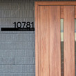 Customized Address Plaque House Number Metal Wall Number Address Plaque Outdoor Sign House Number Sign Custom Number Door Hanger