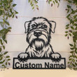 Personalized Wheaten Terrier Dog Metal Sign Art Custom Wheaten Terrier Dog Metal Sign Dog Gift Birthday Gift Animal Funny