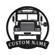 Personalized School Bus Driver Monogram Metal Sign With LED Lights Custom Bus Driver Metal Sign Birthday Gift School Bus Sign