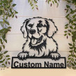 Personalized Kuvasz Dog Metal Sign Art Custom Kuvasz Dog Metal Sign Birthday Gift Animal Funny Father's Day Gift