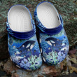 Galaxy Whale Ocean Beach Crocs Shoes Crocbland Clogs Gifts For Men Women