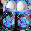 Color Mix Softball Clogs Crocs Shoes Birthday Gifts For Son Daughter