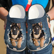 German Shepherd Baby Crocs Clog Shoes