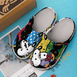 Minnie And Mickey Mouse Crocs Clog Shoes