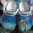 Crazy Turtle Lazy In The Ocean Shoes Crocs Clogs Gifts For Men Women