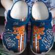 Hot Mlb Team New York Mets Blue Crocs Clog Shoesshoes