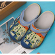 Cactus At Dusk For Men And Women Gift For Fan Classic Water Rubber Crocs Clog Shoes Comfy Footwear