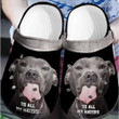 Pitbull To All My Haters Rubber Crocs Clog Shoes Comfy Footwear