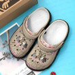 Team Owl Flower Personalized Personalized 6 Gift For Lover Rubber Crocs Clog Shoes Comfy Footwear