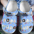 Cute Sheeps Knit 2 Gift For Lover Rubber Crocs Clog Shoes Comfy Footwear