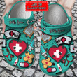 Nurse Crocs - Personalized Clogs Shoes With Symbols For Men And Women