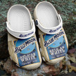 Blue Moon Belgian Crocs Classic A124 Gift For Lover Rubber Crocs Clog Shoes Comfy Footwear