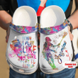 Colorful Crocs - Lacrosse Personalized Try To Keep Up Clog Shoes For Men And Women