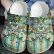 Butterfly Tropical Rubber Crocs Clog Shoes Comfy Footwear