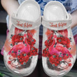 Flamingo Personalized Graceful Rubber Crocs Clog Shoes Comfy Footwear