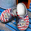 Modelo American Flag Crocs Clog Shoes Comfy Footwear
