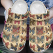 Butterfly Collection Croc Shoes For Women Men - Butterflies Shoes Crocbland Clog Gifts For Mother Day Grandma