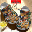 Camping Crocs - Personalized Love Camping Clog Shoes For Men And Women