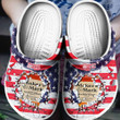 American Flag Makers Mark For Men And Womens Gift For Fan Classic Water Rubber Crocs Clog Shoes Comfy Footwear