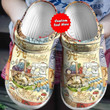 Colorful Crocs - Sewing Handcrafted In Love Clog Shoes For Men And Women