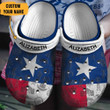 Texas Flag Gift For Fan Classic Water Rubber Crocs Clog Shoes Comfy Footwear