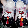 Chicken Crocband Clog Adorable Chicken Gifts For Girl Daughter Niece
