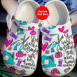 Colorful Crocs - Sewing Works Willingly Clog Shoes For Men And Women
