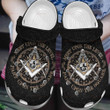 Free Mason Gift For Lover Rubber Crocs Clog Shoes Comfy Footwear