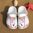 Roes Flamingo Croc Shoes For Women - Lovely Animal Shoes Crocbland Clog Gifts For Girl Daughter