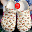 Dog Crocs - Pug Cutie Pattern Custom Clog Shoes For Men And Women