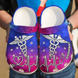 Nurse Personalized Symbol Gift For Fan Rubber Crocs Clog Shoes Comfy Footwear