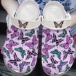 Full Of Butterfly Gift For Lover Rubber Crocs Clog Shoes Comfy Footwear
