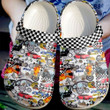 Racing Car 102 Gift For Lover Rubber Crocs Clog Shoes Comfy Footwear