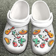 Mexico With Symbols For Men And Women Gift For Fan Classic Water Rubber Crocs Clog Shoes Comfy Footwear