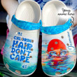 Swimming Personalized Chlorine Hair Dont Care 102 Gift For Lover Rubber Crocs Clog Shoes Comfy Footwear