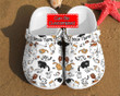 Animal Crocs - Personalized Cat Pattern Gift For Lovers Comfortable Summer Clog Shoes For Men And Women