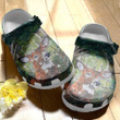 Oh Deer Art Gift For Lover Rubber Crocs Clog Shoes Comfy Footwear